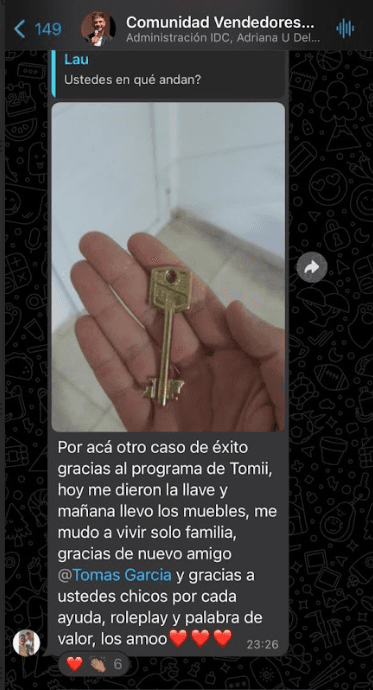 Testimonio de alumno 5