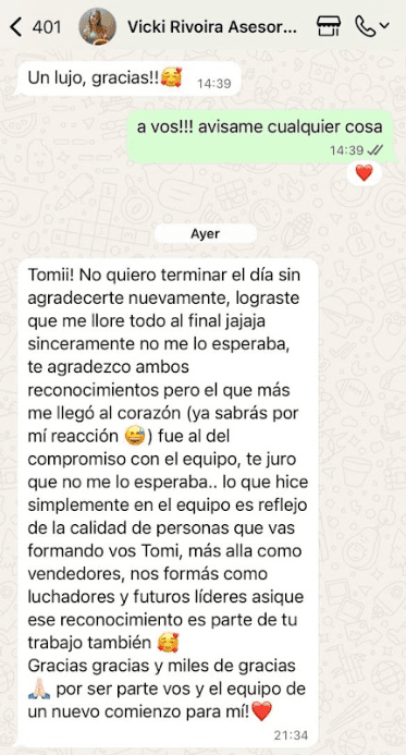 Testimonio de alumno 9